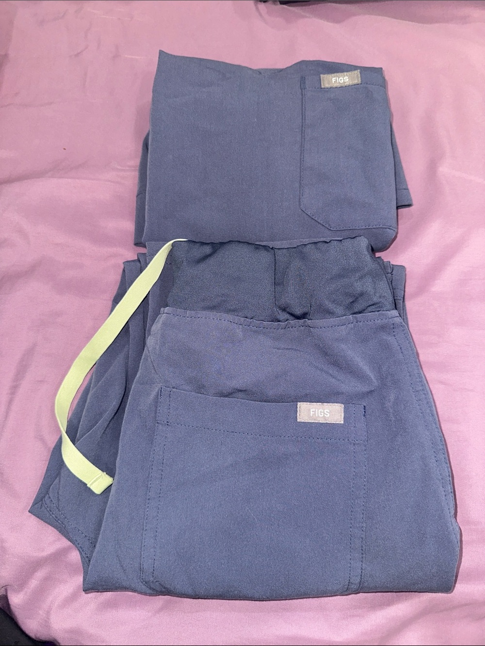 Figs Scrubs Used limited edition Space Gray Set